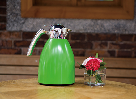 Coffee Pot With Glass Refill
