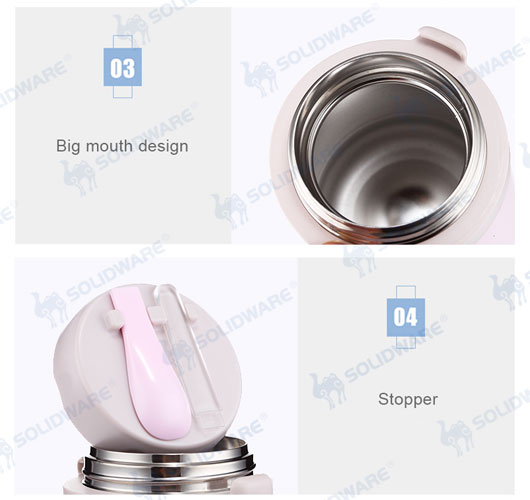 SVJ-580B 680B Steel Food Jar