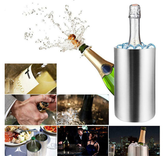 SDW-1700 double walled wine bottle