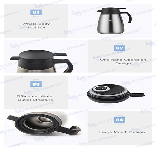 SVP-1700WT Vacuum Coffee Pot