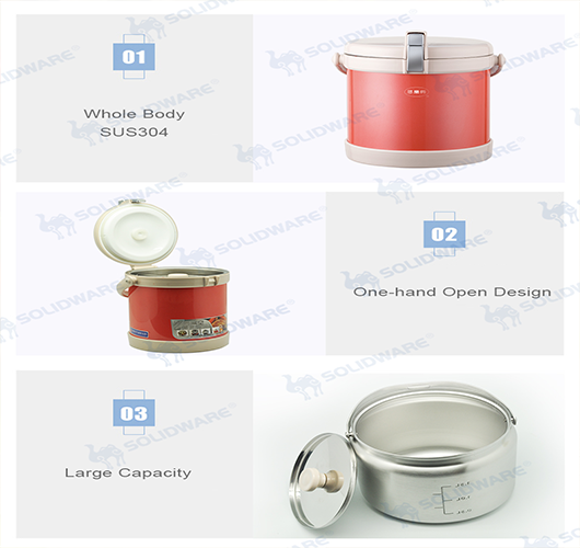 vacuum insulated food container