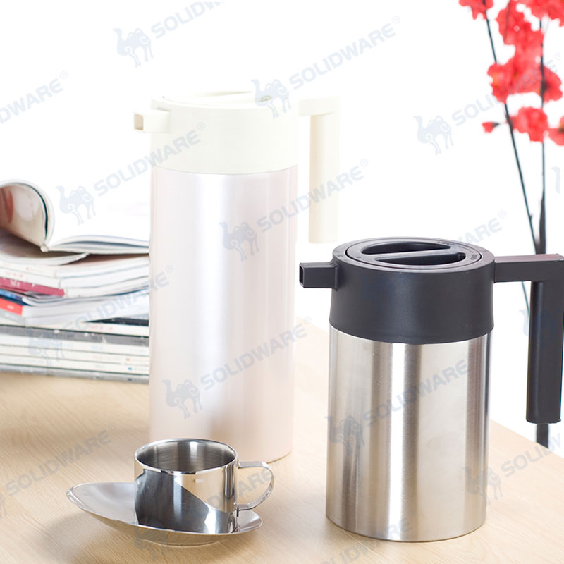 Stainless Steel Car Kettle/Travel Mug - 0.5Ltr